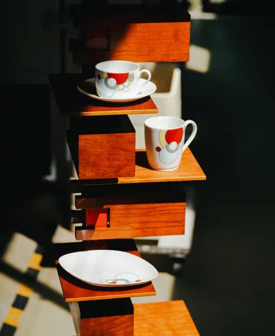 Noritake Frank Lloyd Wright Imperial Cabaret Mugs, Set Of 2 In Multi