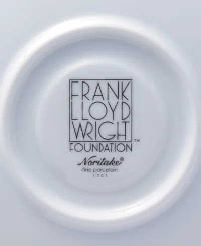 Noritake Frank Lloyd Wright Imperial Cabaret Cup And Saucer, Set Of 2 In Blue