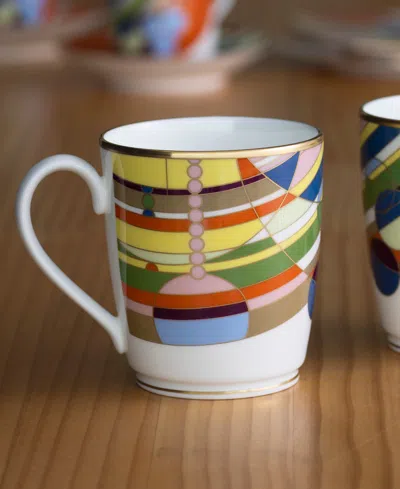 Noritake Frank Lloyd Wright March Balloons Mug In Multi
