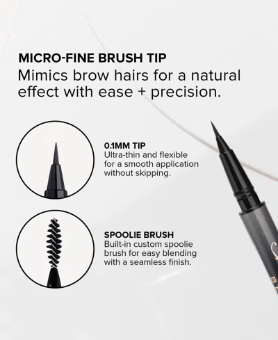 Anastasia Beverly Hills Microstroke Detailing Brow Pen With 24-hour Wear Taupe 0.01 Oz/0.5 ml In Brown