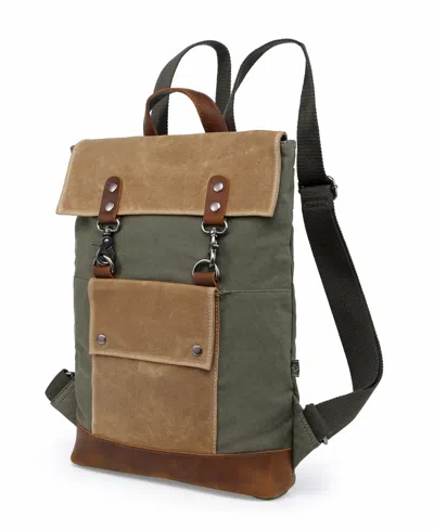 Tsd Brand Hillside Canvas Backpack In Multi