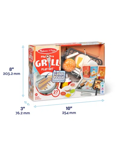 Melissa & Doug Water Wow Flip & Fry Play Set In Multi