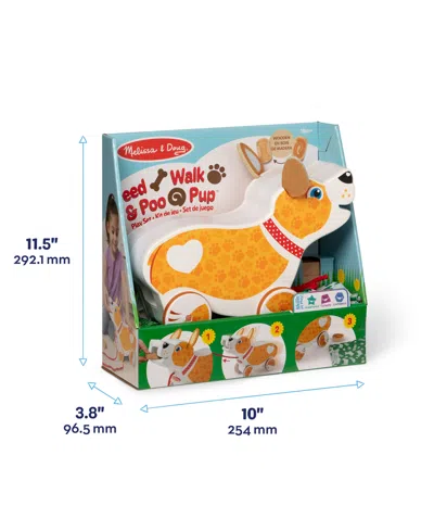 Melissa & Doug Pooping Puppy Toy In White