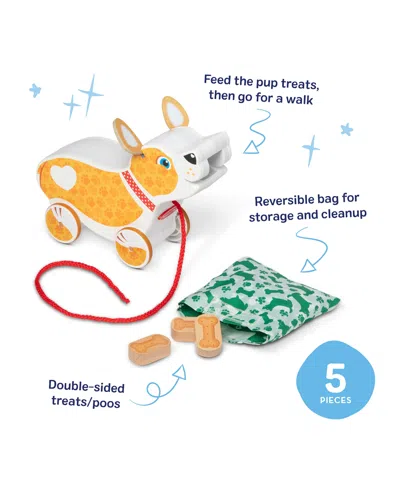 Melissa & Doug Pooping Puppy Toy In White