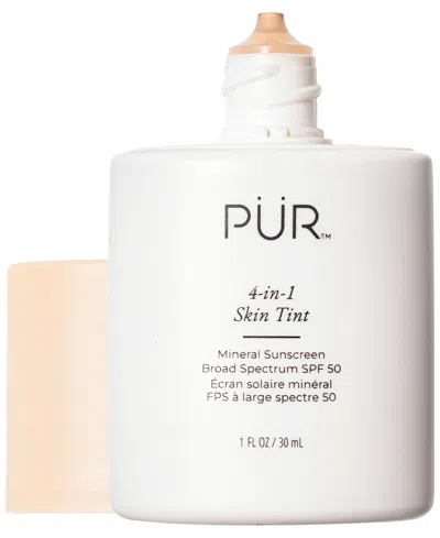 Pür 4-in-1 Skin Tint Mineral Sunscreen Broad Spectrum Spf 50 In Transparent