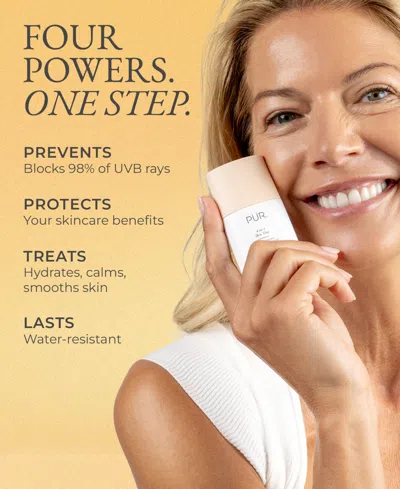 Pür 4-in-1 Skin Tint Mineral Sunscreen Broad Spectrum Spf 50 In Transparent