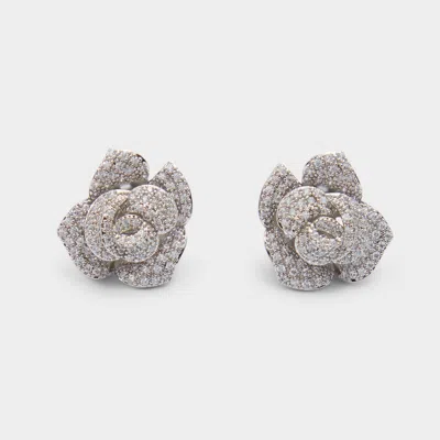 Aldo Rossetteglitz In Silver/clear Multi In Metallic