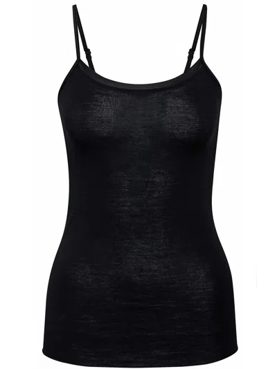 Calida True Confidence Spaghetti-strap Camisole In Black