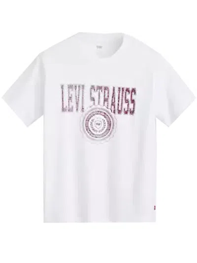 Levi's® Ss Relaxed Fit Tee In White