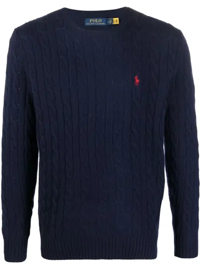 Polo Ralph Lauren Pony Sweater In Blue