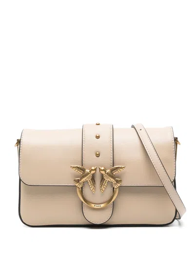 Pinko Mini Love One Slouchy Shoulder Bag