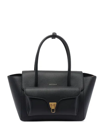 Coccinelle Double Beat Leather Tote Bag