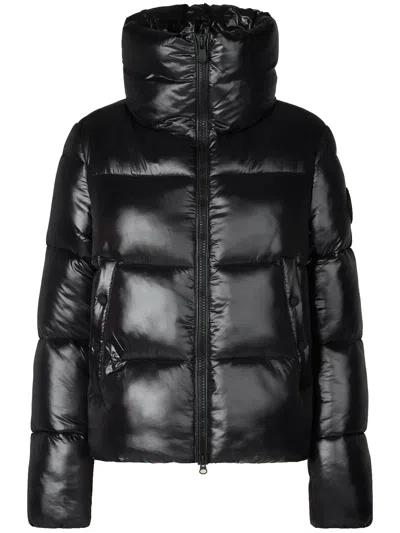 Save The Duck Moma Padded Short Jacket In Black