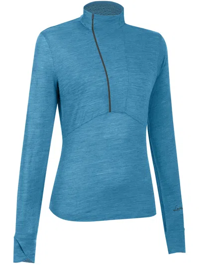 Lamunt Zip-fastening Jacket In Blue