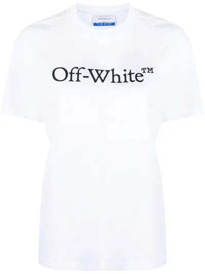Off-white T-shirt With Logo In White