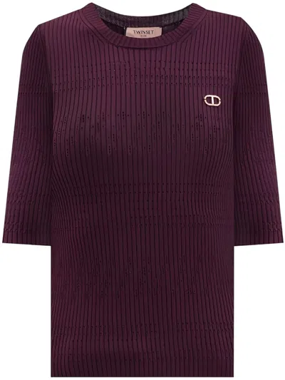 Twinset Sweater In Black