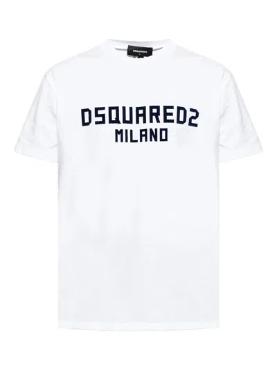 Dsquared2 D2 Milano T-shirt In White