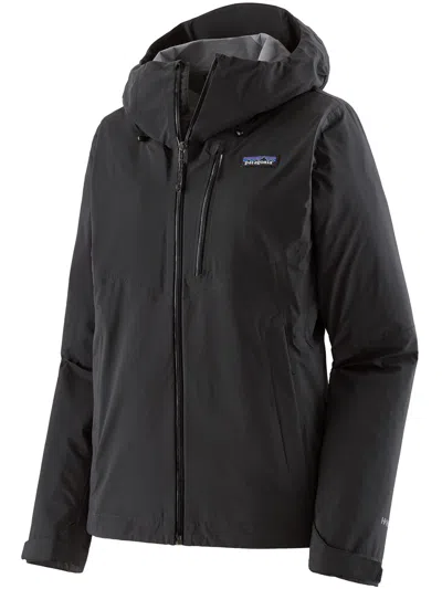 Patagonia Water-repellent Granite Crest Jacket With In Black