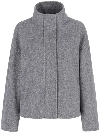 Conte Of Florence High-neck Zip-front Jacket