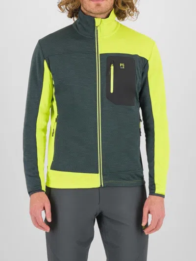 Karpos Cherz Zip Pocket Sweatshirt In Green