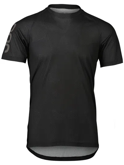 Poc Logo-detail Short-sleeve T-shirt In Black