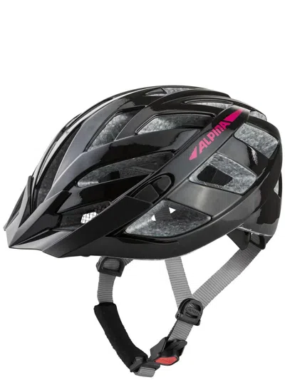 Alpina Accent-detail Cycling Helmet In Black