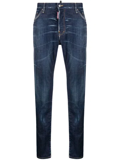 Dsquared2 Dsquared Men Denim Jeans In Blue