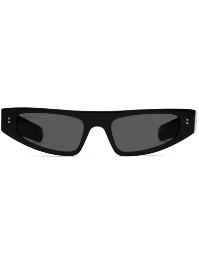 Gucci Black Cat Eye Sunglasses In Black
