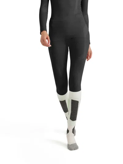 Falke Wool Tech Long Base Layer Bottom In Black