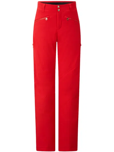 Bogner Straight-fit Ski Trousers In Rojo