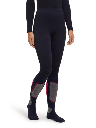 Falke Warm Base Layer Bottom In Blue