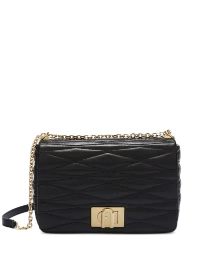 Furla Quilted Chain Strap Shoulder Bag