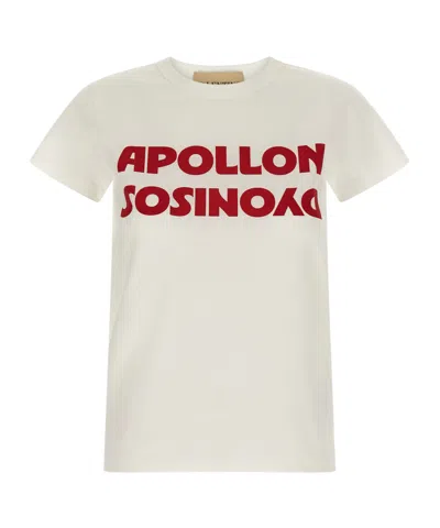 Valentino T-shirt In Cotone Bianco  Donna In White