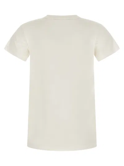 Valentino T-shirt In Cotone Bianco  Donna In White