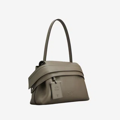 Tod's Medium Wave Bag In Brown