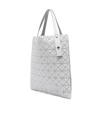 Bao Bao Issey Miyake Prism Plus Geometric Pattern Shopper Bag In Gray