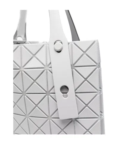Bao Bao Issey Miyake Prism Plus Geometric Pattern Shopper Bag In Gray