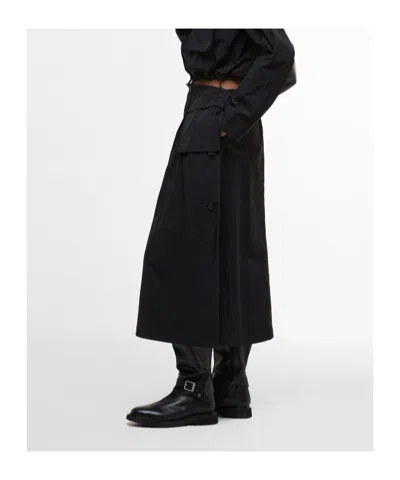 Barbour Imelda Midi Skirt In Black