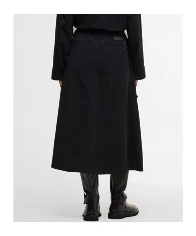 Barbour Imelda Midi Skirt In Black