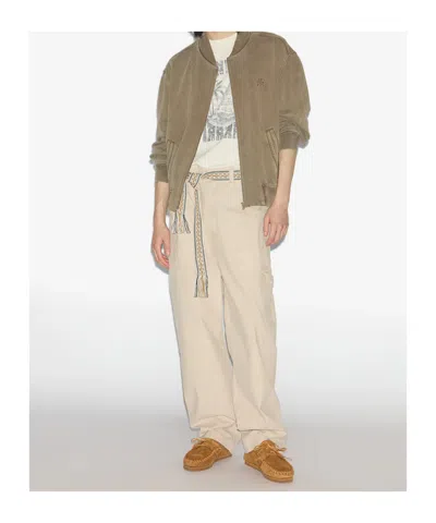 Isabel Marant Marty Bomber Jacket In Brown