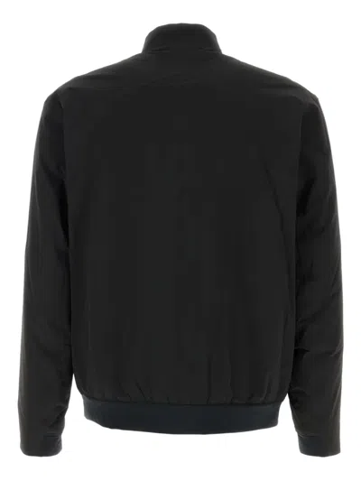 Veilance Diode Stretch Nylon Bomber Jacket In Black