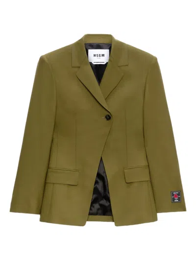 单排扣西装夹克