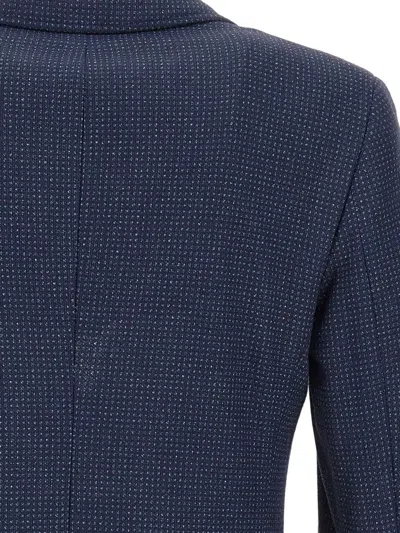 Manuel Ritz Single-breasted Blazer In Blue