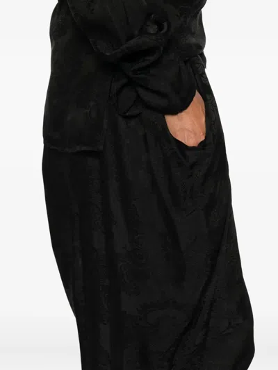 Uma Wang Asymmetric Skirt In Black