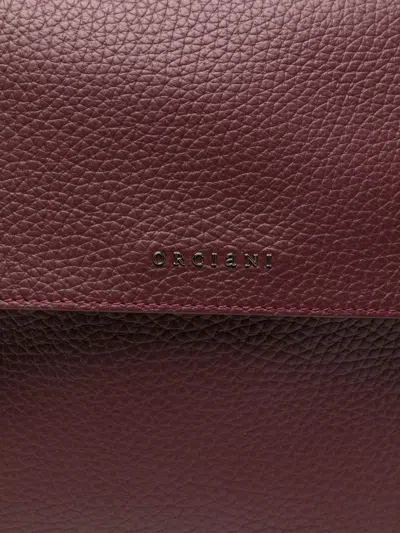 Orciani Versatile Handbag Adjustable Strap In Red