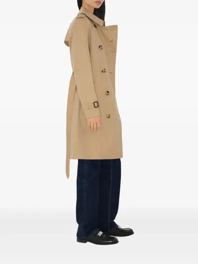 Burberry Kensington Heritage Trench Coat In Brown