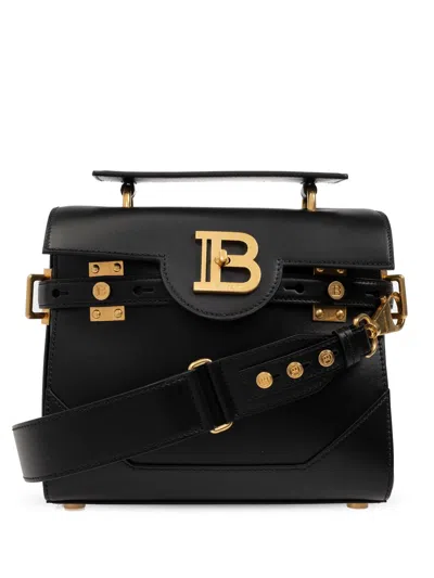 Balmain Women's B-buzz 23 Calfskin Bag In Black