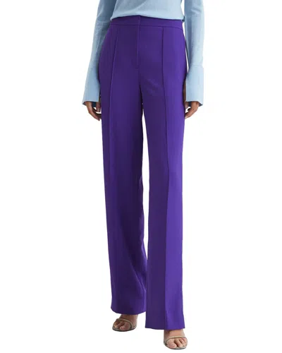 Reiss Aleah Pull On Trouser In Purple