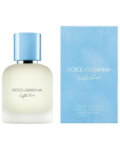 Dolce & Gabbana Men's Light Blue Eau De Toilette, 1.7 Oz. In Blue