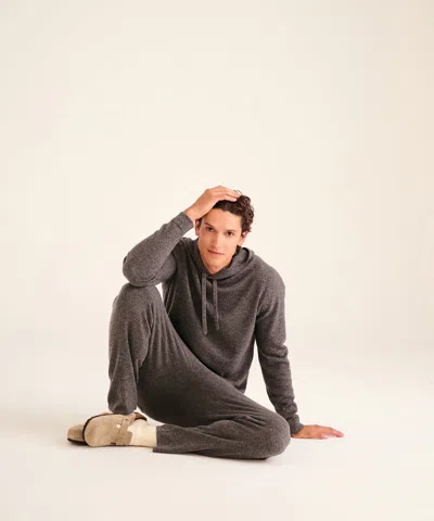 Naadam Off-duty Cashmere Hoodie In Granite
